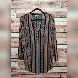 Umgee tribal print tunic dress